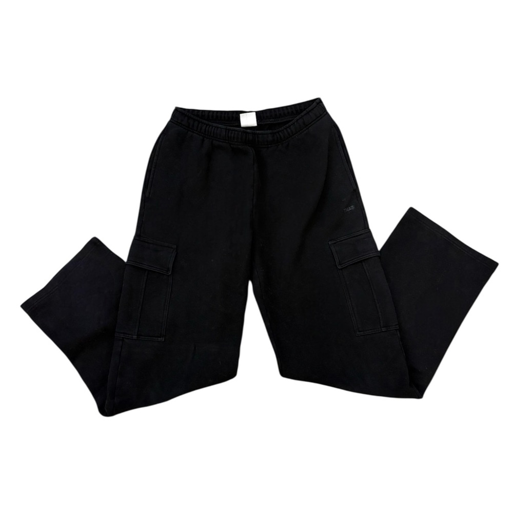 TNA Black Wide Leg Cargo Pants